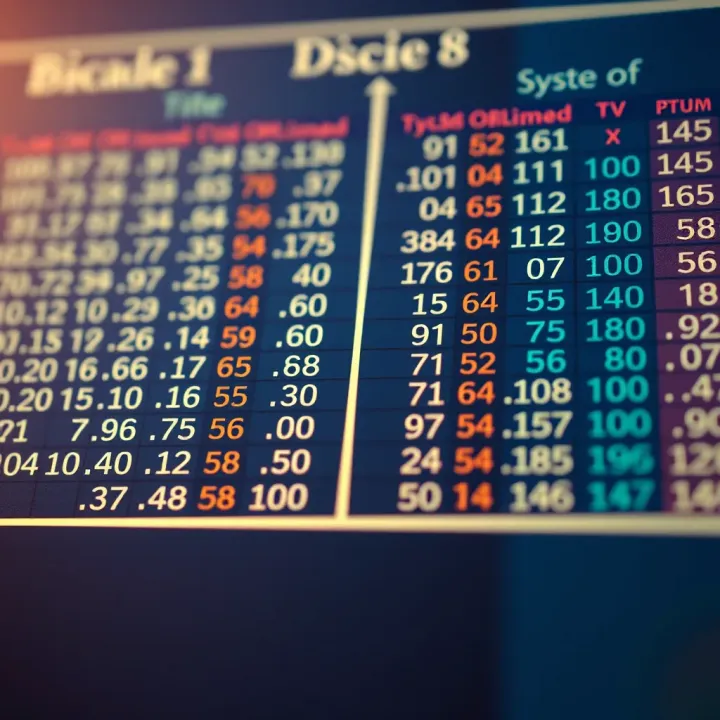 Comparison chart showing Binary Coded Decimal alongside other numerical systems highlighting differences and practical applications