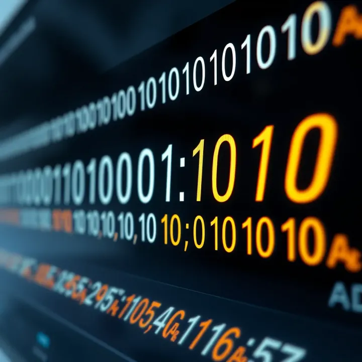 Converting Binary Sequence to Decimal Number Example showing conversion of a binary sequence into its decimal equivalent through addition