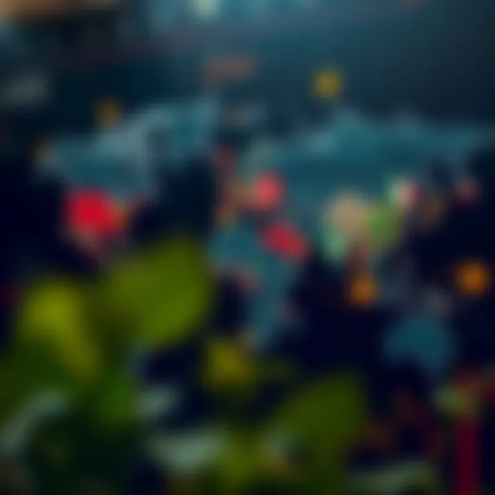 World map highlighting diverse global currencies for investment opportunities