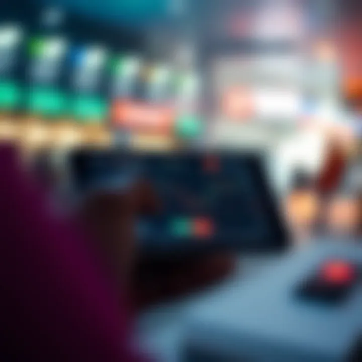 Secure mobile device displaying an arbitrage trading app interface highlighting profit opportunities for Nigerian traders