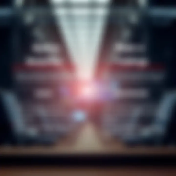 Visual comparison highlighting benefits and potential risks associated with using binary trading bots