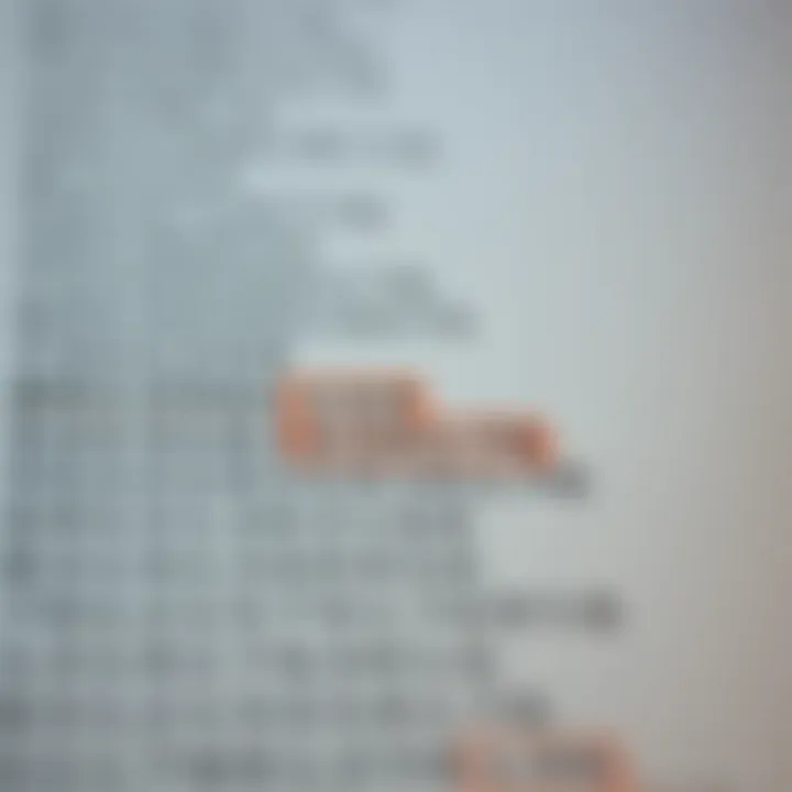 Illustration showing binary search progression on a sorted list with highlighted middle elements