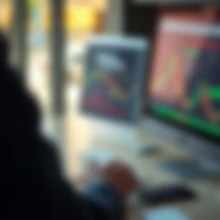 Illustration of digital payment methods and secure transactions for online trading deposits