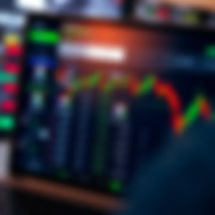 Digital trading platform interface displaying binary options choices for Nigerian market