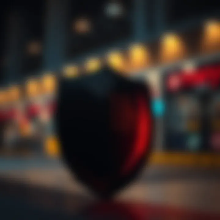 Security shield icon emphasizing protection measures in Nigerian copy trading applications