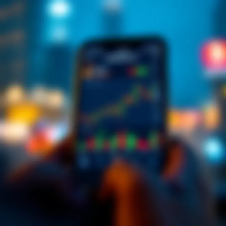 Secure Bitcoin trading app interface on a mobile device showing a Nigerian naira chart