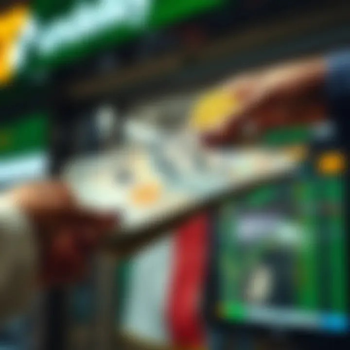 Managing Currency Transfers Between Nigerian Banks and Crypto Platforms Digital representation of Nigerian currency being transferred between a bank and a cryptocurrency platform