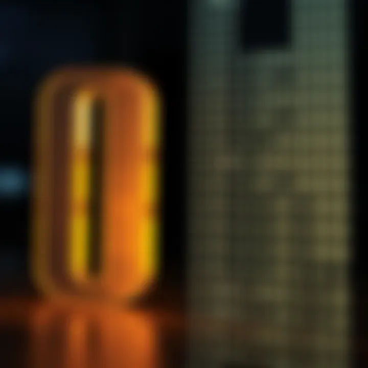 Visual representation of the decimal number ten alongside its binary equivalent using place value columns