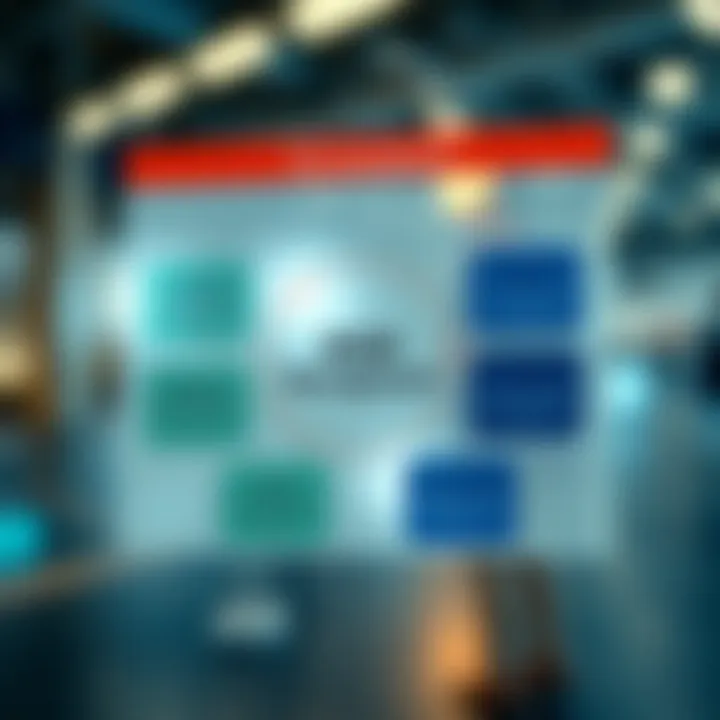 Diagram illustrating different categories of risk management including financial, operational, strategic, hazard, compliance, and reputational risks