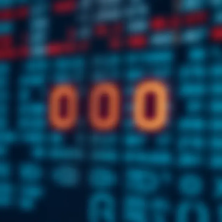 Diagram showing the addition of two binary digits with carry-over explained