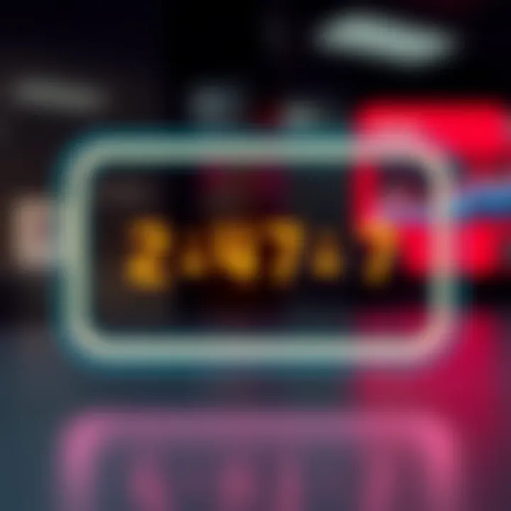 Diagram illustrating binary addition with carry-over between digits