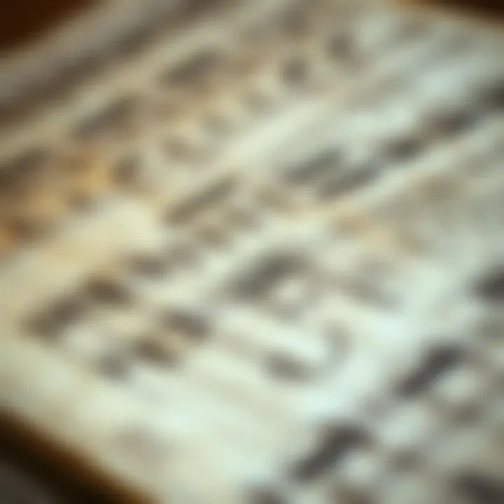 Historical musical manuscript highlighting the use of binary form in classical compositions