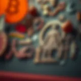 Visual representation of traditional gender symbols intertwined with diverse cultural icons