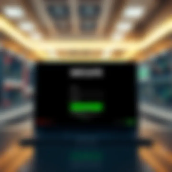 Secure login interface for binary trading platform in Nigeria