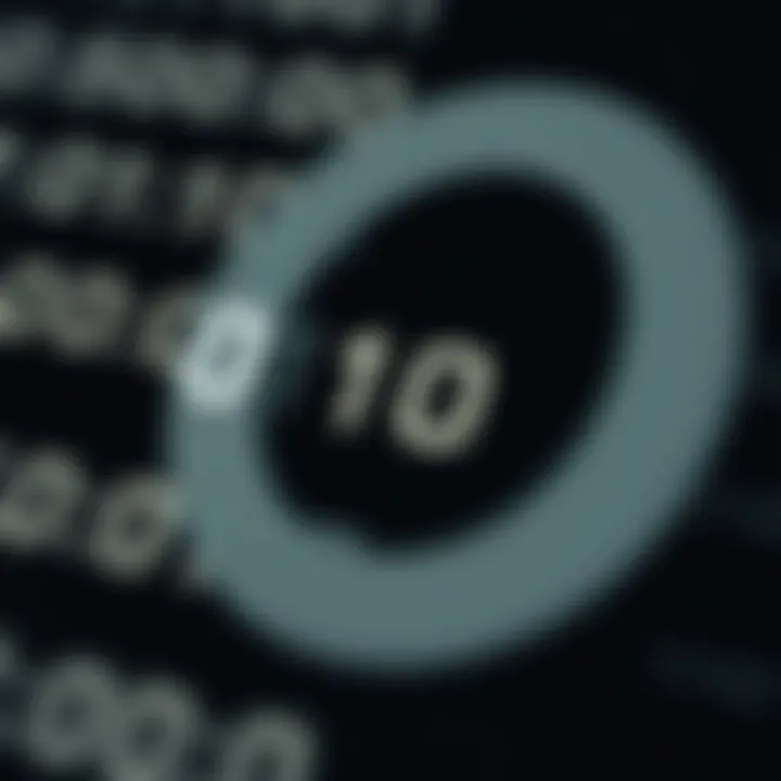 Diagram showing binary numeral system with digits zero and one