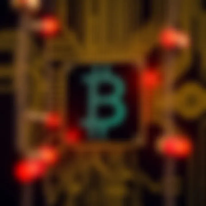 Visual representation of binary multiplication implemented within a digital circuit using logic gates