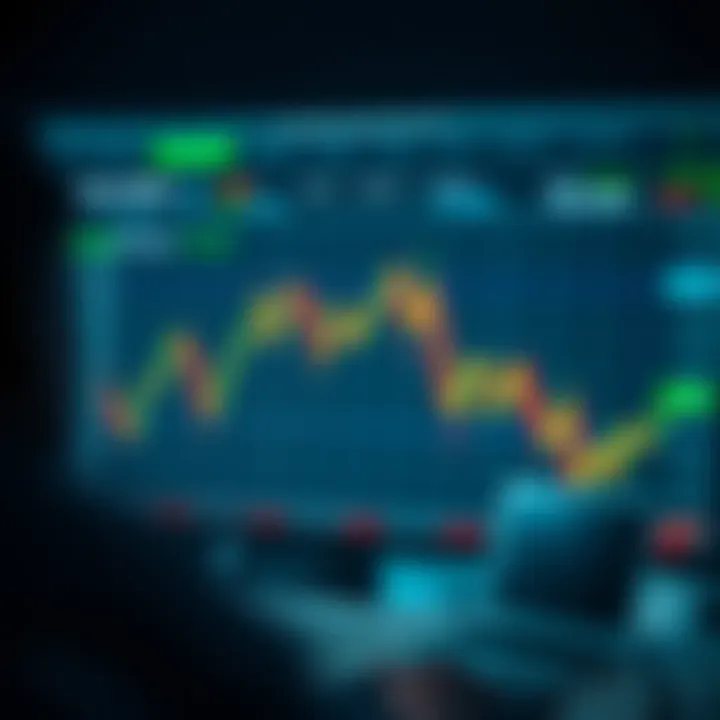 Conceptual graphic illustrating risks and legal considerations for binary options trading in Nigeria
