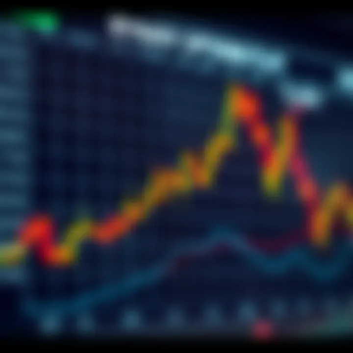 Graph showing binary options trading outcomes with call and put options