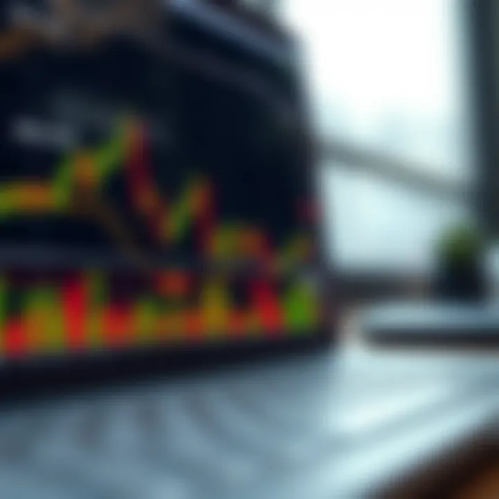 Common Forex Chart Patterns Highlighted on a Candlestick Chart Chart displaying various forex patterns with candlestick indicators
