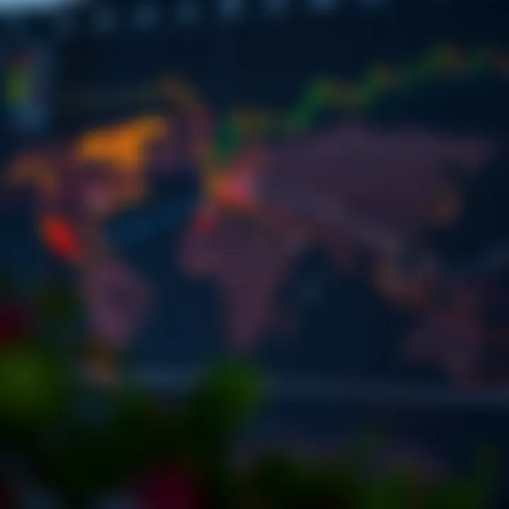 World map highlighting key global forex trading sessions overlapping with Nigerian local time zones