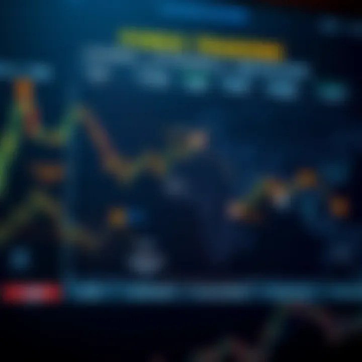 Global map highlighting major forex trading sessions with local time indicators for key financial centers
