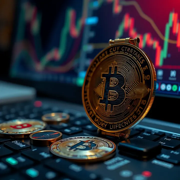 Illustration of key features and risk factors to consider when selecting a crypto trading bot