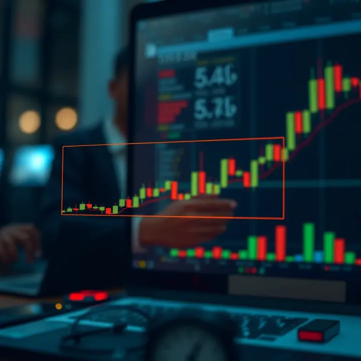 Visualization of risk management concepts applied to forex trading including stop-loss and take-profit levels