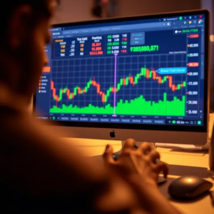 Screenshot of a popular forex trading platform interface used by Nigerian traders