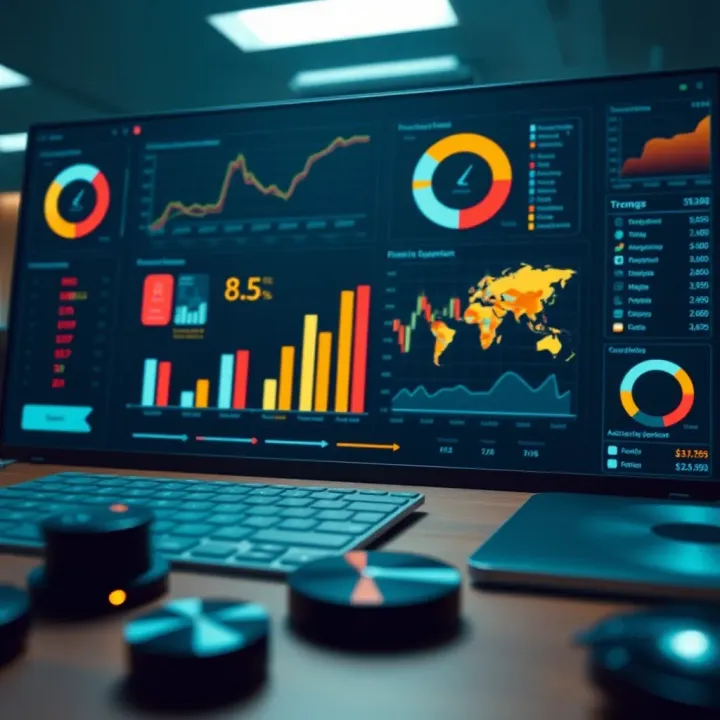 Dashboard showing risk assessment metrics and tools adapted for Nigerian business environments