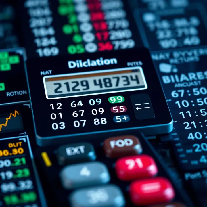 Conceptual layout of binary division calculator interface showing binary inputs and results