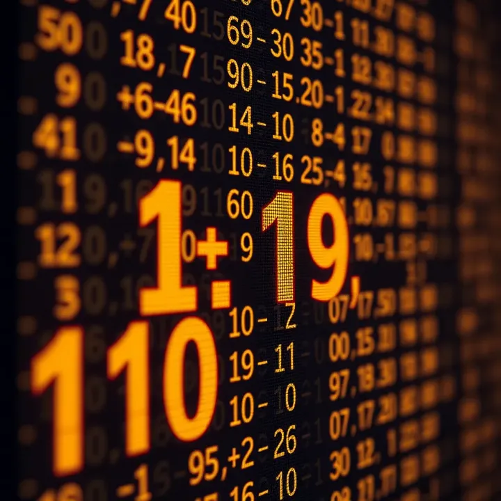 Visualization of binary operations demonstrating addition and conversion to decimal