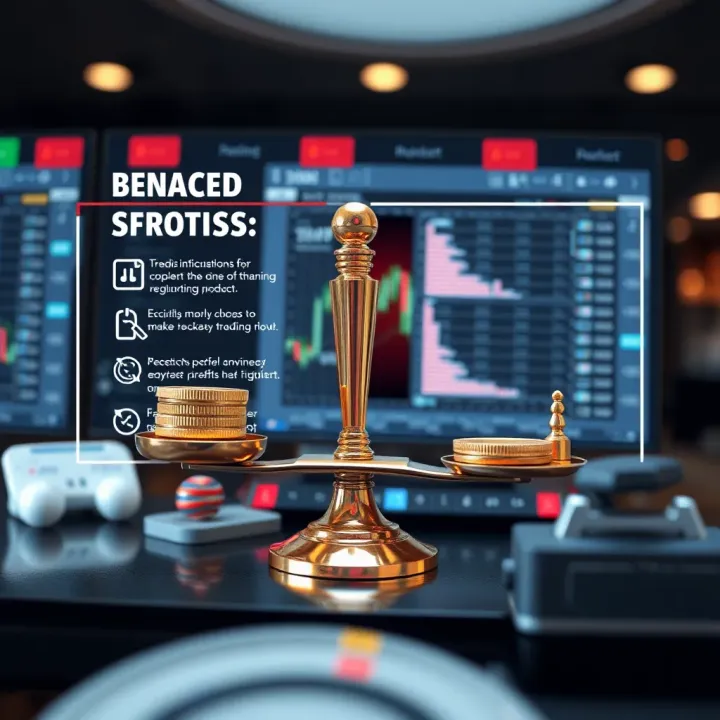 Balancing Benefits and Risks of Binary Option Robots Conceptual graphic showing benefits and risks of using binary option robots in trading
