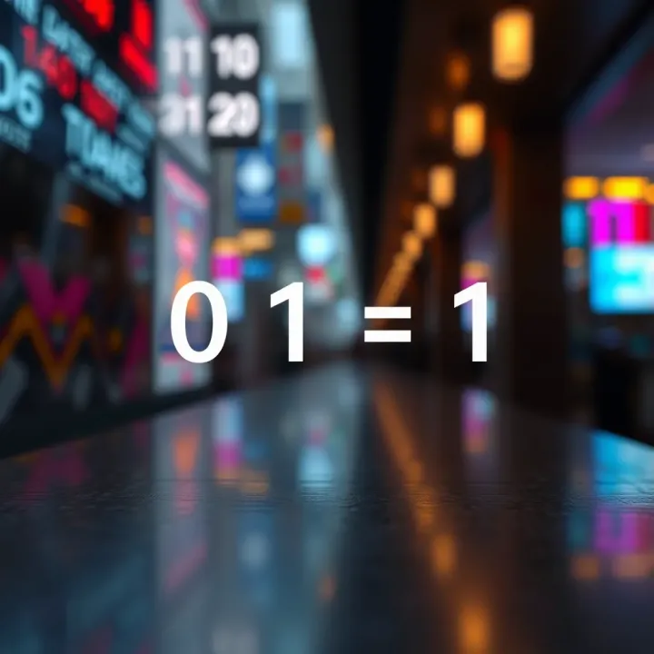 Illustration showing subtraction of two binary numbers using direct borrowing method