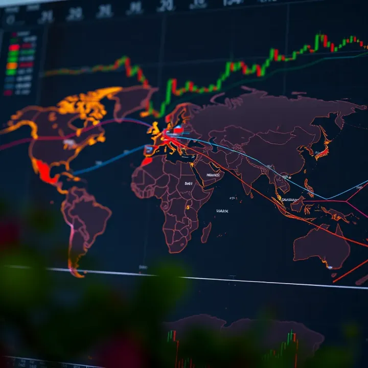 World map highlighting key global forex trading sessions overlapping with Nigerian local time zones