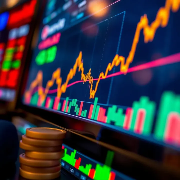 Graph showing currency exchange fluctuations relevant to Nigerian forex traders