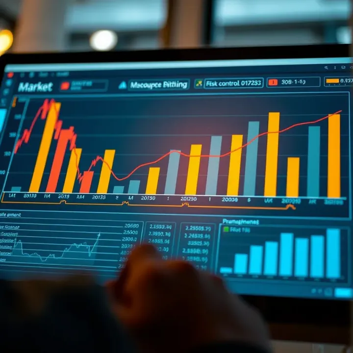 Chart showing monitoring and assessment techniques for risk control measures in business operations